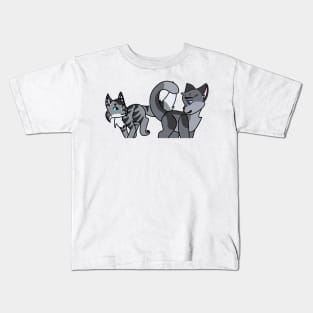 Twitcheyes and Cinderpelt Kids T-Shirt